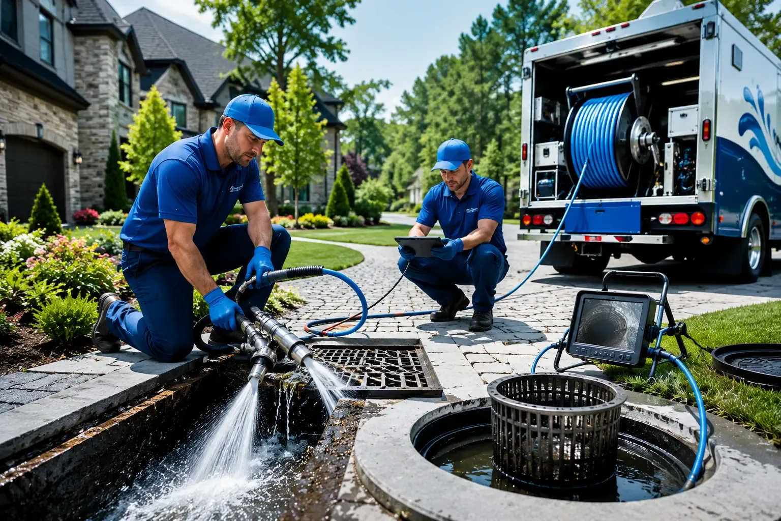 Local outdoor drain cleaning professionals in Notre Dame, IN
